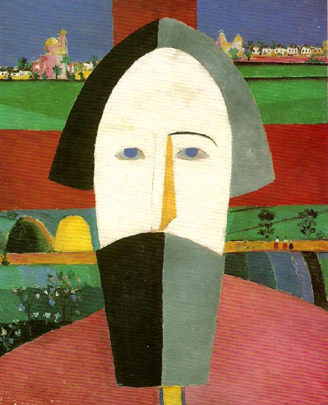 Kazimir Malevich head of a peasant Germany oil painting art